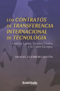 Los contratos de transferencia internacional de tecnología_cover