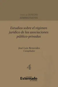 Estudios sobre el régimen jurídico de las asociaciones público-privadas_cover