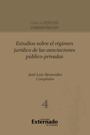 Estudios sobre el régimen jurídico de las asociaciones público-privadas