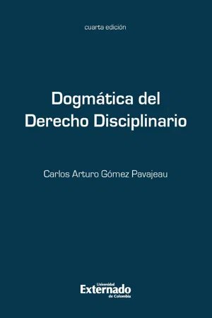 Dogmática del derecho disciplinario 4ed