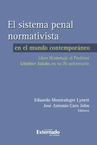 El sistema penal normativista_cover