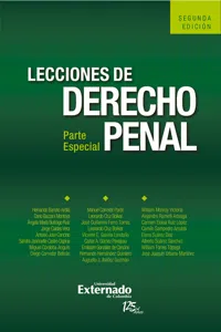 Lecciones de derecho penal. Parte especial_cover