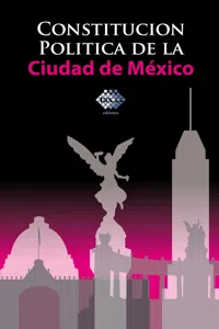 Constitución política de la Ciudad de México 2017_cover