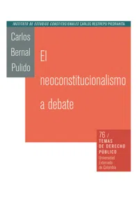 El neoconstitucionalismo al debate_cover