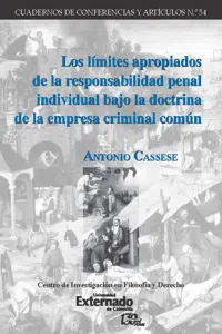 Los límites apropiados de la responsabilidad penal individual bajo la doctrina de la empresa criminal común_cover