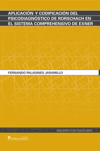 Aplicación y codificación del psicodiagnóstico de Rorschach en el sistema comprehensivo de Exner_cover
