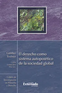 El derecho como sistema autopoiético de la sociedad global_cover