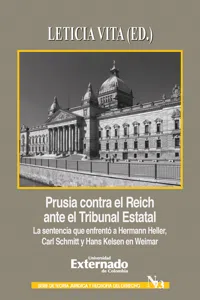 Prusia contra el Reich ante el Tribunal Estatal_cover