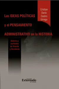 Las ideas políticas y el pensamiento administrativo en la historia_cover