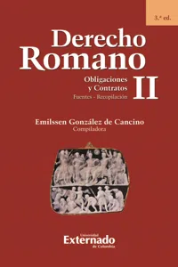 Derecho Romano II. Obligaciones y Contratos. Fuentes - Recopilación. 3.ª ed._cover