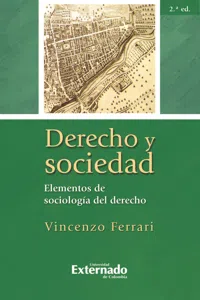 Derecho y sociedad. Elementos de sociología del derecho, 2.ª ed._cover