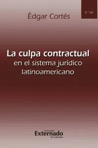 La culpa contractual en el sistema jurídico latinoamericano_cover