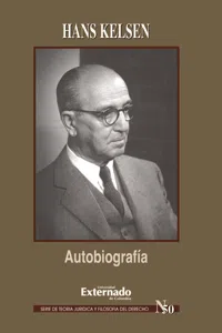 Autobiografía. Hans Kelsen_cover