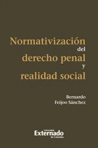 Normativización del derecho penal y realidad social_cover