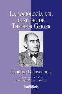 La sociología del derecho de Theodor Geiger_cover