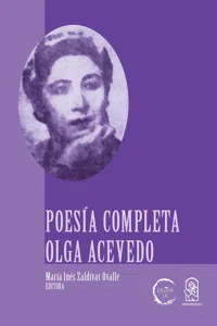 Poesía completa Olga Acevedo_cover