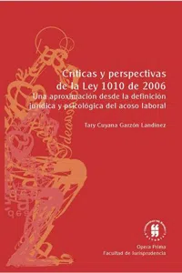 Críticas y perspectivas de la ley 1010 de 2006_cover