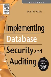 Implementing Database Security and Auditing_cover