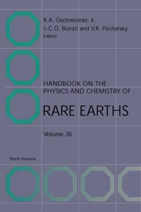 Handbook on the Physics and Chemistry of Rare Earths_cover