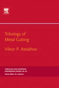 Tribology of Metal Cutting_cover