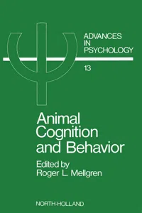 Animal Cognition and Behavior_cover