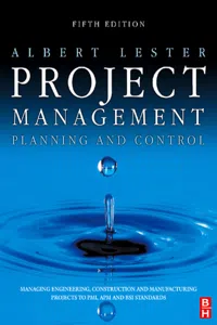 Project Management, Planning and Control_cover