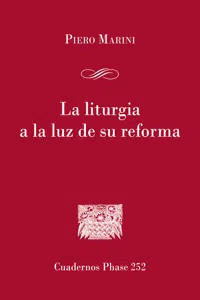 La liturgia a la luz de su reforma_cover