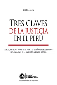 Tres claves de la justicia en el Perú_cover