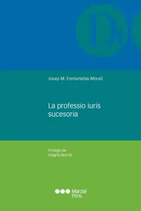 La professio iuris sucesoria_cover