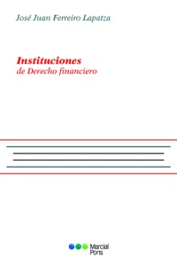 Instituciones de derecho financiero y tributario_cover