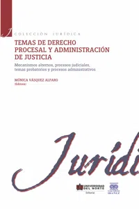 Temas de derecho procesal y administración de justicia II_cover