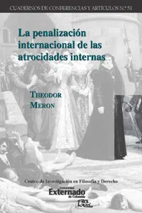 La penalización internacional de las atrocidades internas_cover