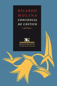 Ricardo Molina: conciencia de Cántico_cover