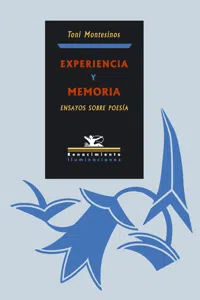 Experiencia y memoria_cover