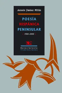 Poesía hispánica peninsular_cover