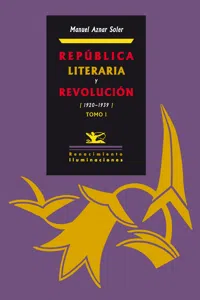 República literaria y revolución_cover