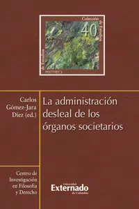 La administración desleal de los órganos societarios_cover