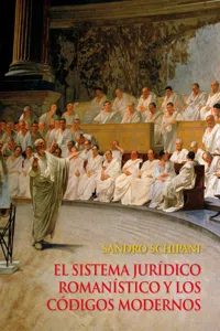 El sistema jurídico romanístico y los códigos modernos_cover