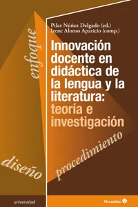 Innovación docente en didáctica de la lengua y la literatura: teoría e investigación_cover