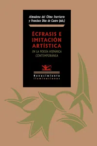 Écfrasis e imitación artística en la poesía hispánica contemporánea_cover