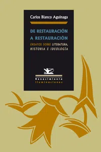 De Restauración a Restauración_cover