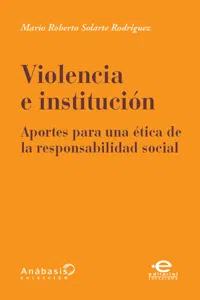 Violencia e institución_cover