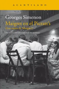 Maigret en el Picratt's_cover