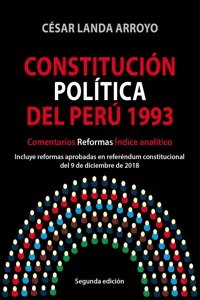 Constitución Política del Perú 1993_cover