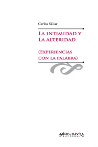 La intimidad y la alteridad_cover