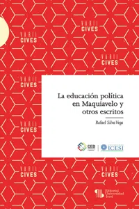 La educación política en Maquiavelo y otros escritos_cover