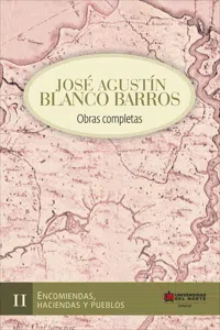 Jose Agustín Blanco Barros / Obras completas. Tomo II._cover