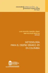 Metodología para el diseño sísmico 2D en Colombia_cover