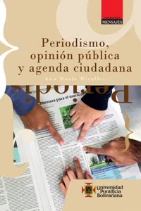 Periodismo, opinión pública y agenda ciudadana_cover