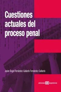 Cuestiones actuales del proceso penal_cover